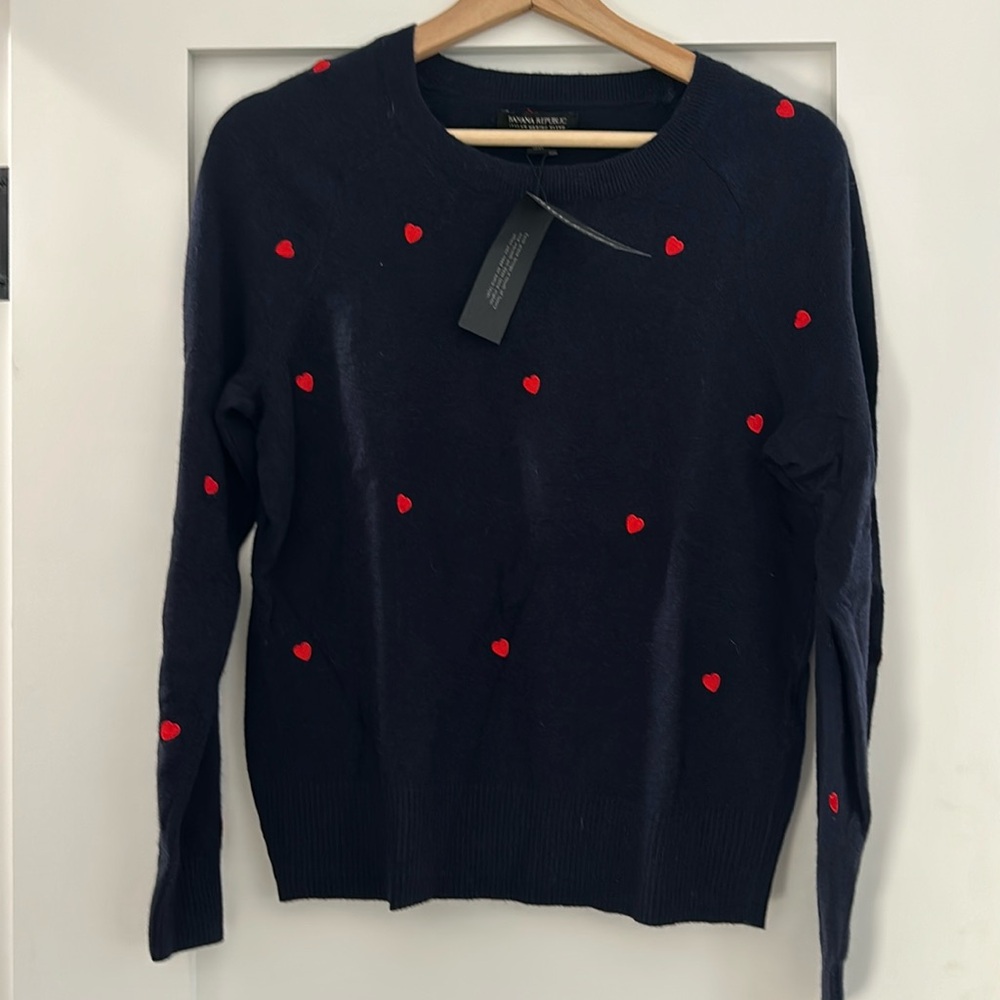 NWT BR Italian Merino Wool Crewneck